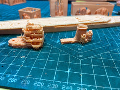 3d Printed 1/700 French De Grasse Cruiser(full Hull/waterline)