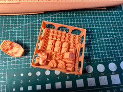 3d Printed Kits 1/350 French Cruiser Jeanne D'arc(full Hull/waterline)