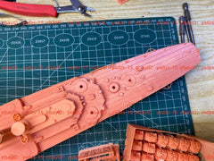 3d Printed Kits 1/350 French Cruiser Colbert C611(full Hull/waterline)