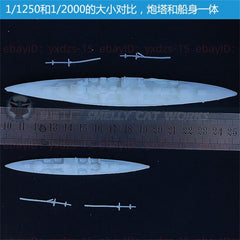 3d Printed Kits 1/700/1250/2000 Uk Kent-class Heavy Cruiser Of County-class