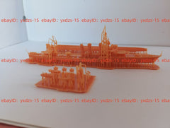 3d Printed 1/700 French Fusilier Class Destroyer Full Hull