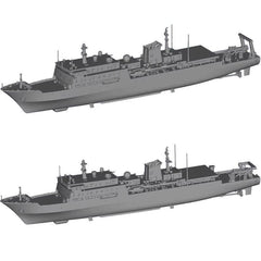 3d Printed Kit 1/700/1250/2000 Chinese Type 636a Ocean Survey Vessel