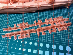 3d Printed 1/350 Soviet Oleg Cruiser(full Hull/waterline)