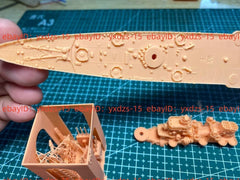 3d Printed 1/700 Ijn Zangwang Class Cruiser(full Hull/waterline)