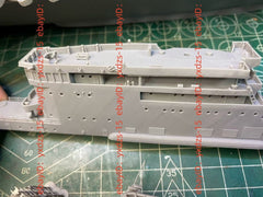 3d Printed 1/350 IJN Hakuryu Aircraft Carrier(full Hull/waterline)