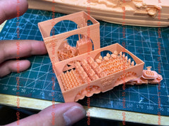 3d Printed Kit 1/700 Uss Nebraska Bb-14 Battleship(full Hull/waterline)