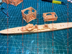 3d Printed Kits 1/700 French La Galissonniere Cruiser(full Hull/waterline)