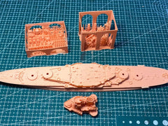 3d Printed 1/700 Russian Battleship Arkhangelsk(full Hull/waterline)