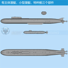3d Printed Kits 1/700/1250/2000 Pr.09852 Ks-139 "belgorod"