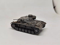 1/72 German Panzerkampfwagen Iii Tank Painted Finished Model