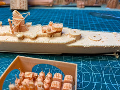 3d Printed 1/700 Italian Piedmont Cruiser(full Hull/waterline)