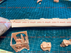 3d Printed 1/700 French Cruiser Charmat(full Hull/waterline)