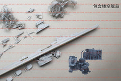 3d Printed 1/700 German Nuremberg Light Cruiser