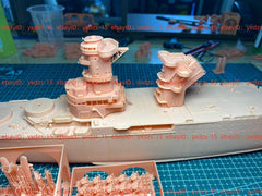 3d Printed 1/350 French Cruiser Louis Ix(full Hull/waterline)
