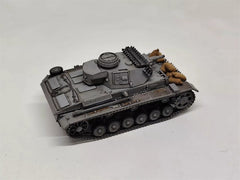 1/72 German Panzer Iii Tank Painted Finished Model