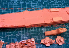 3d Printed Kits 1/350 Ijn Furutaka Class Cruiser(full Hull/waterline)