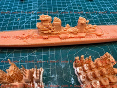 3d Printed Kit 1/700 Petropavlovsk Cruiser(full Hull/waterline)