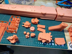3d Printed 1/200 Japanese Furutaka-class Cruiser(full Hull/waterline)