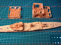 3d Printed 1/700 London Classcruisers(full Hull/waterline)