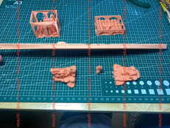 3d Printed 1/700 Britain Lion-class Battleship(full Hull/waterline)