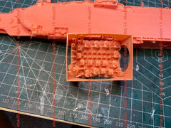 3d Printed Kits 1/700 Hms Furious Aircraft Carrier(full Hull/waterline)
