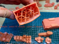 3d Printed 1/350 IJN Furutaka-class Heavy Cruiser(full Hull/waterline)