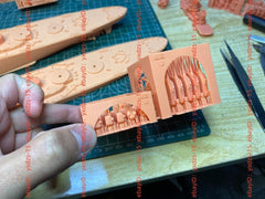 3d Printed Kit 1/700 Uss Maine Acr-1 Battleship(full Hull/waterline)