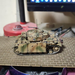 1/72 German Panzerkampfwagen III Ausf.M Tank Painted Finished Model