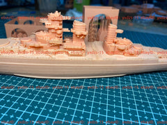 3d Printed 1/700 German Odin Battleship(full Hull/waterline)