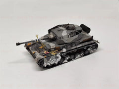1/72 German Panzerkampfwagen Iv Tank Painted Finished Model