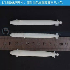 3D Printed 1/1250/2000 U.S. Seawolf/Virginia/Los Angeles Nuclear Submarine Kit