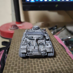 1/72 German Panzerkampfwagen III-L Snow Version Tank Painted Finished Model