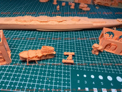 3d Printed 1/700 Komissar Cruiser(full Hull/waterline)
