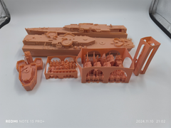 1/200 Gearing-class Destroyer(full Hull/waterline)