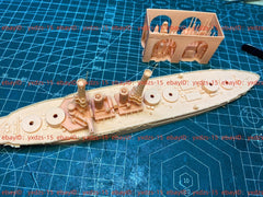 3d Printing Kit 1/700 Us Arkansas Battleship Bb-33(full Hull/waterline)