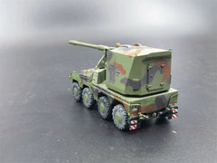 1/72 German Boxer Armored Vehicle Rch155 Howitzer Painted Finished Model