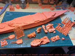 3d Printed 1/350 Hms Renown Battlecruiser(full Hull/waterline)