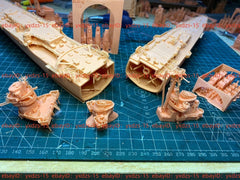 3d Printed Kits 1/350 Italian Duca D'aosta Class Cruisers(full Hull/waterline)
