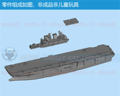 3d Printed Kits 1/700/1250/2000 USS America-class Amphibious Assault Ship LHA-6