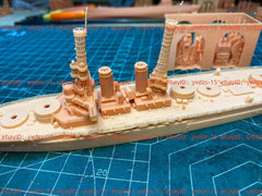 3d Printing Kit 1/700 Us Arkansas Battleship Bb-33(full Hull/waterline)