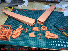 1/350 Elbing Destroyer(full Hull/waterline)