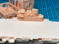 3d Printed 1/700 Hms Theseus (r64) Aircraft Carrier(full Hull/waterline)