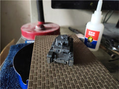 1/72 German Panzerkampfwagen 38(t) Ausführung E/F Tank Painted Finished Model