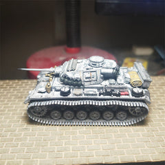 1/72 German Panzerkampfwagen III Ausf. J Tank Painted Finished Model