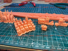 3d Printed Kit 1/700 Petropavlovsk Cruiser(full Hull/waterline)