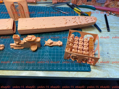 3d Printed 1/350 Jinan Coastal Cruiser, China(full Hull/waterline)