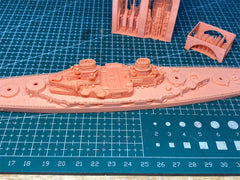 3d Printed 1/700 German Battlecruiser Sms Moltke(full Hull/waterline)