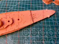 3d Printed Kit 1/700 Uss Constellation Battlecruiser(full Hull/waterline)