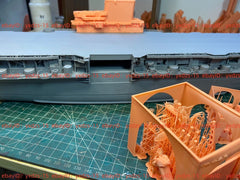 3d Printing Kit 1/350 Midway Cv-41 Aircraft Carrier 1945 (full Hull/waterline)