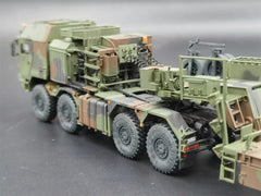 1/72 German Mammoth Trailer With Trailer Board Painted Finished Model